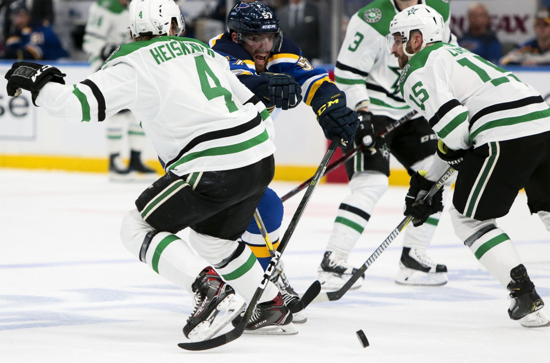 Blues face off with Stars in Game 7